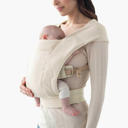 Ergobaby Embrace Cozy Newborn Carrier Cream - Traveling Tikes 
