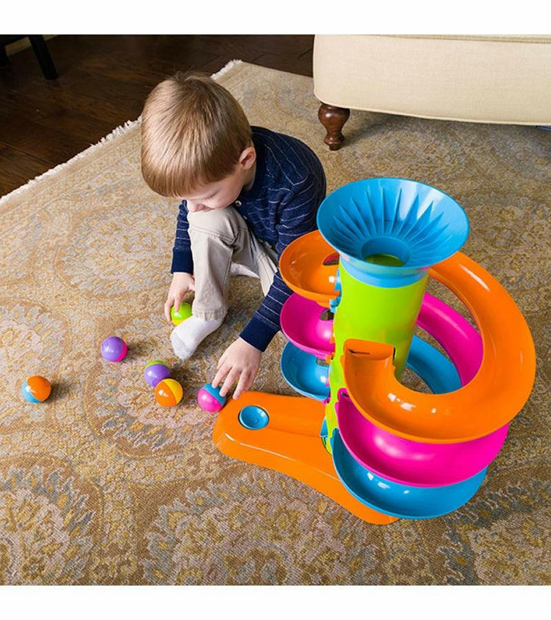 Fat Brain Toys RollAgain Tower - Traveling Tikes 