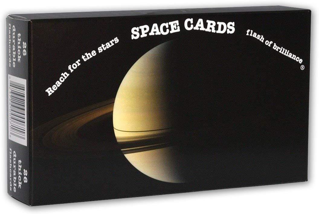 Flash of Brilliance Updated Outer Space Flash Cards with Fun Facts - Traveling Tikes 