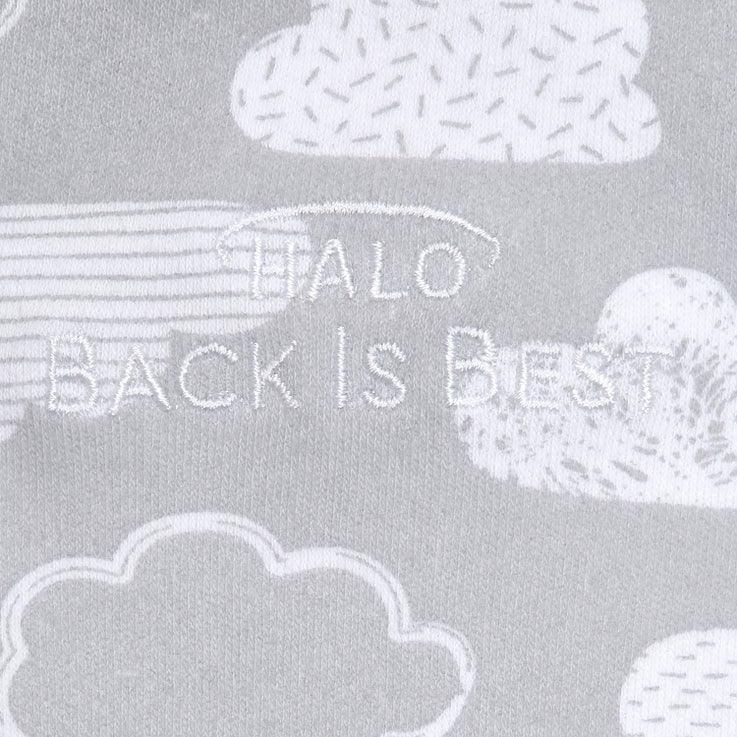 HALO SleepSack Swaddle Platinum - Clouds (Newborn) - Traveling Tikes 