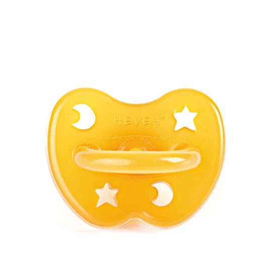HEVEA Natural Rubber Star & Moon Pacifier - Traveling Tikes 