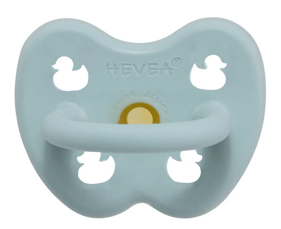 Hevea Pacifier 0-3M - Baby Blue - Traveling Tikes 