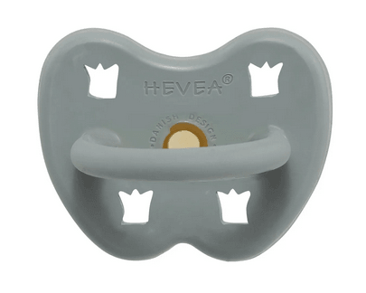 Hevea Pacifier 0-3M - Gorgeous Grey - Traveling Tikes 