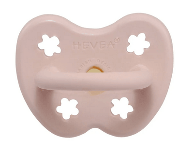 Hevea Pacifier 0-3M - Powder Pink - Traveling Tikes 
