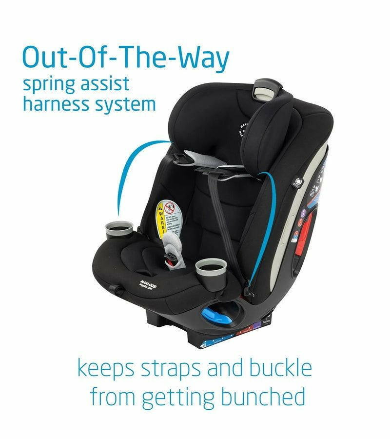 Maxi-Cosi Magellan LiftFit All-in-One Convertible Car Seat - Essential Black - Traveling Tikes 