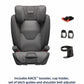 Nuna AACE Flame-Retardant Free Booster Car Seat - Coral - Traveling Tikes 