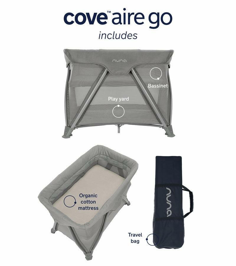 Nuna Cove Aire Go - Frost - Traveling Tikes 