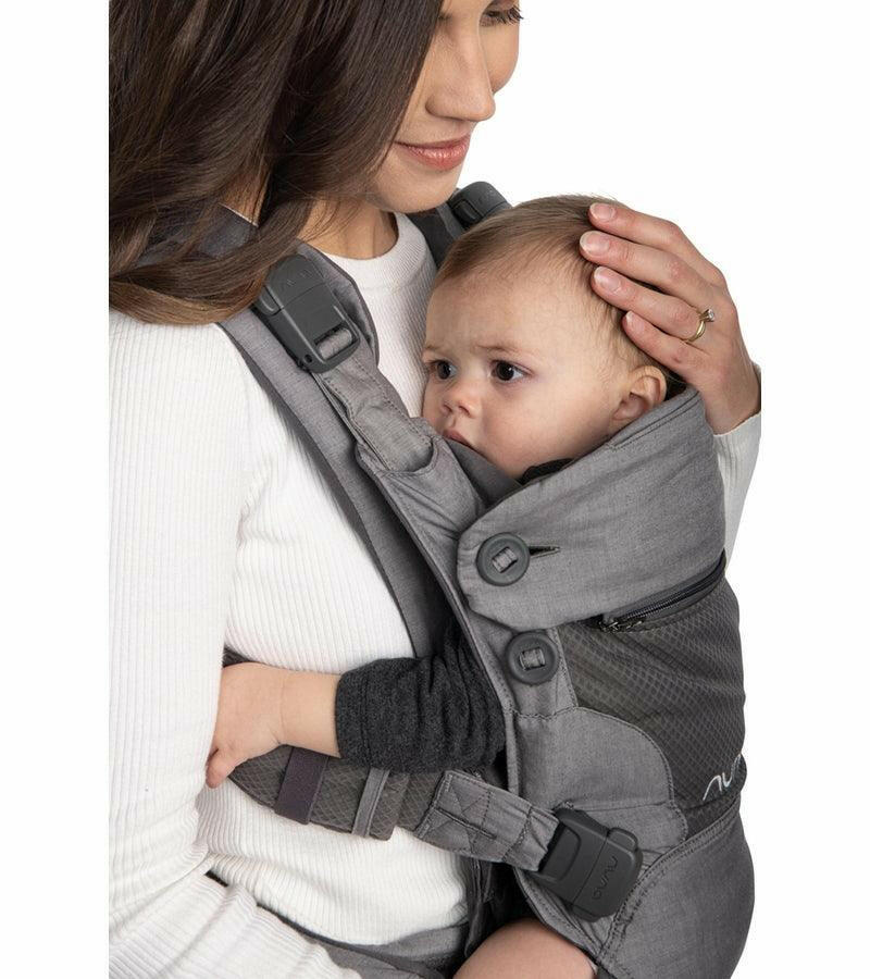 Nuna CUDL 4 in 1 Baby Carrier - Softened Thunder - Traveling Tikes 