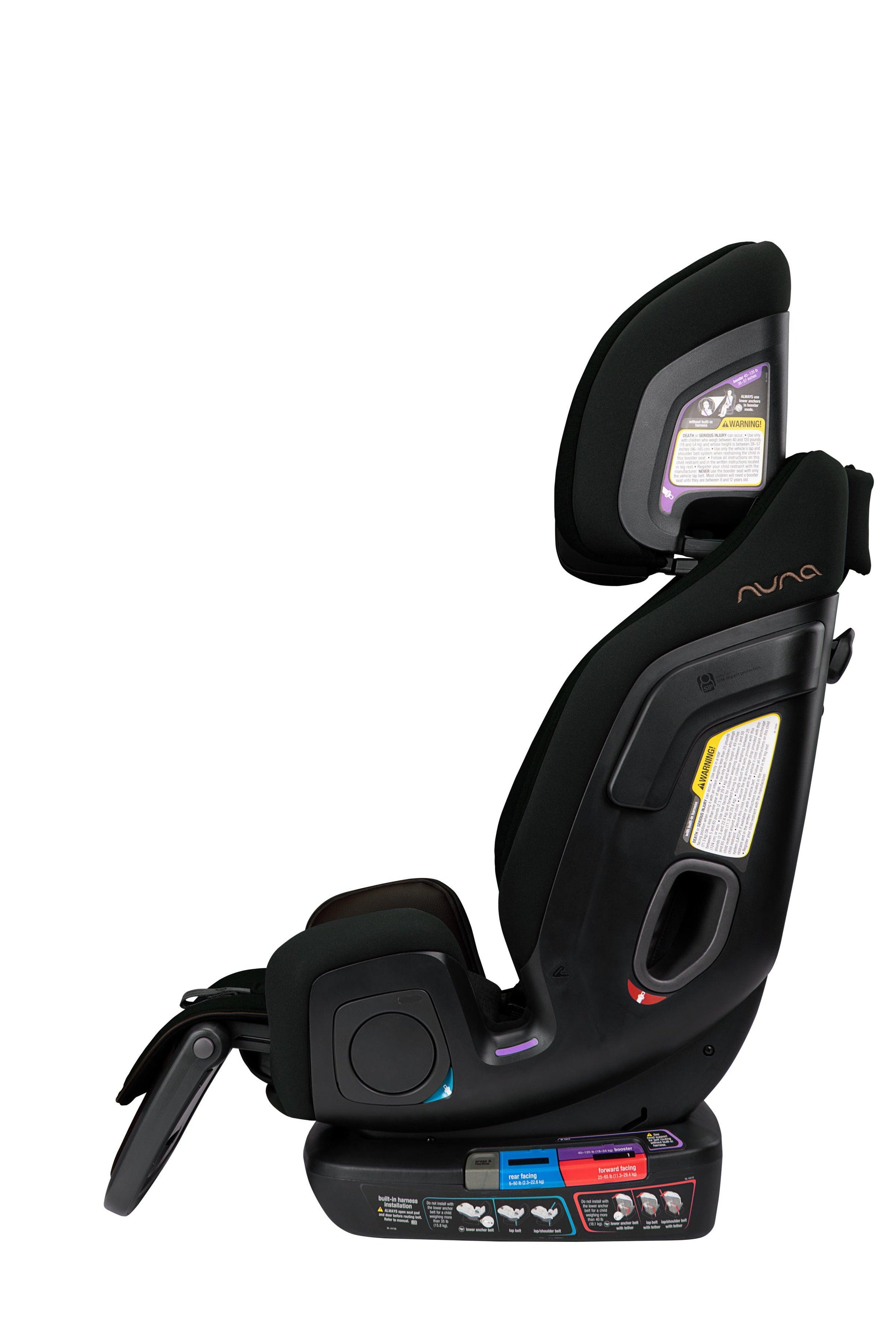 Nuna EXEC All-In-One Convertible Car Seat - Riveted - Traveling Tikes 