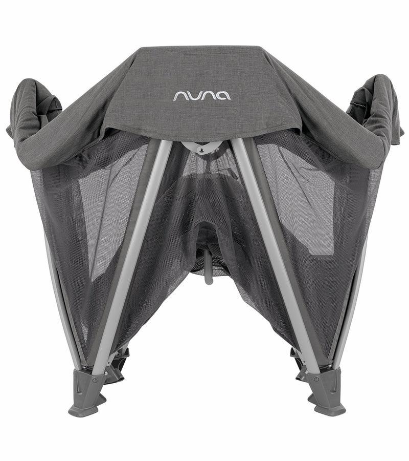 Nuna SENA Aire Playard with Zip-Off Bassinet + Changer (One Box) - Granite - Traveling Tikes 
