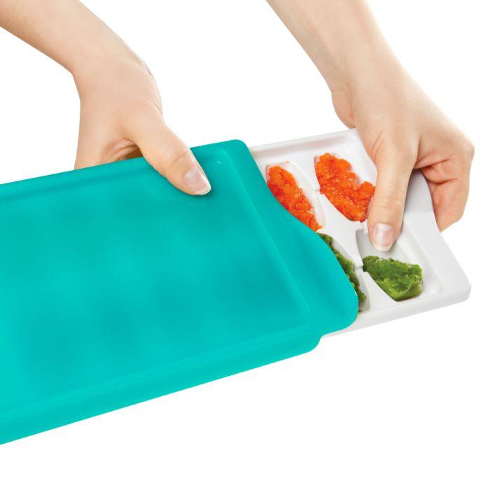 OXO Tot Baby Food Freezer Tray 2-Pack - Teal - Traveling Tikes 