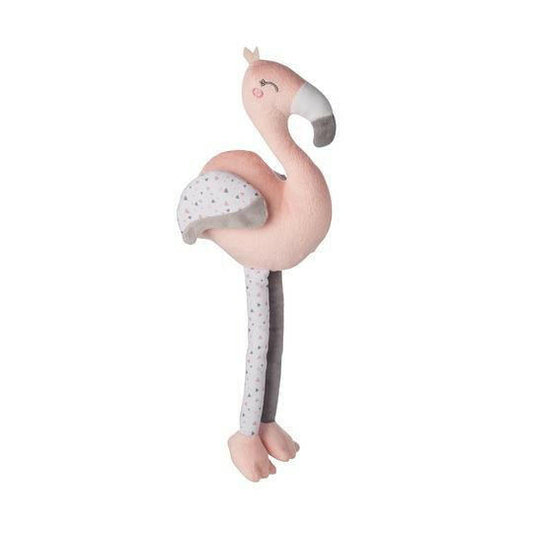 Saro Longlegs Plush Toy - Flamingo - Traveling Tikes 