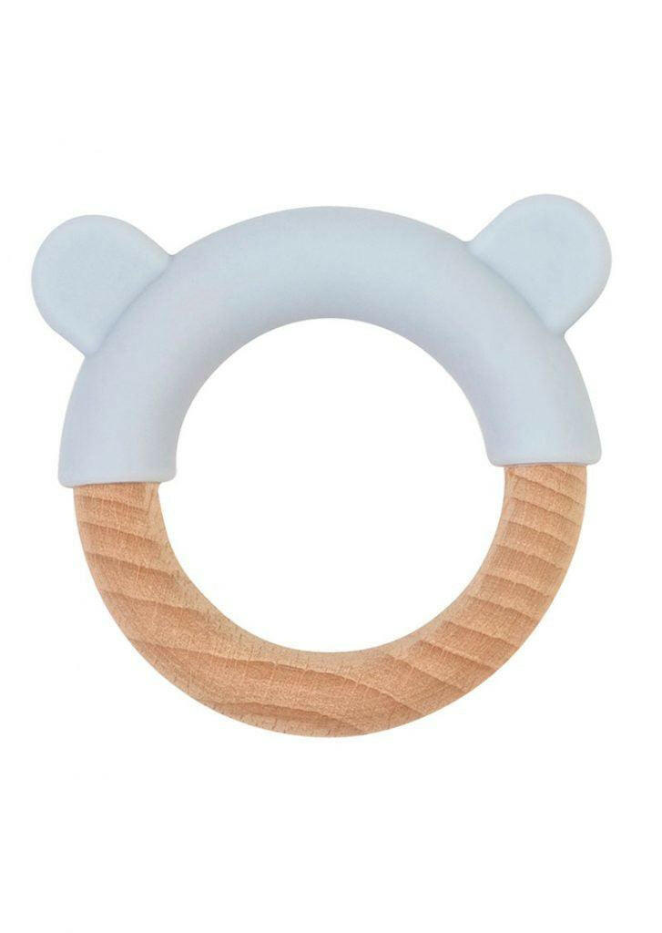 Saro Nature Little Ears Teether - Blue - Traveling Tikes 