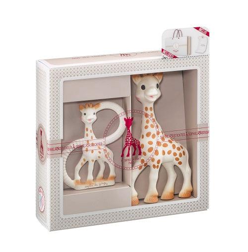 Sophie The Giraffe Sophiesticated Two-Piece Teether Gift Set - Traveling Tikes 