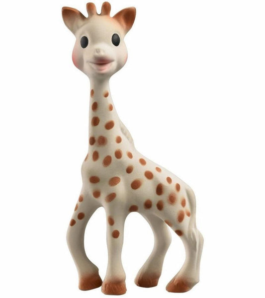 Sophie the Giraffe Teether in Natural Rubber - Traveling Tikes 