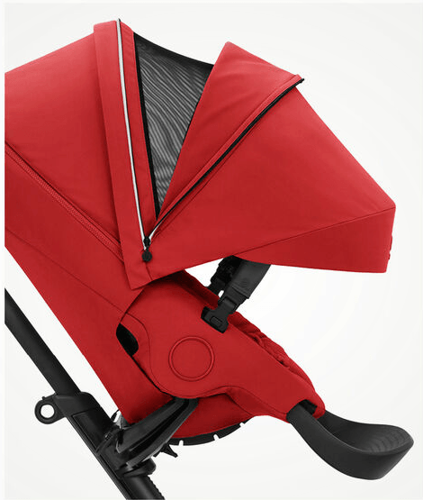 Stokke Xplory X Stroller - Ruby Red - Traveling Tikes 