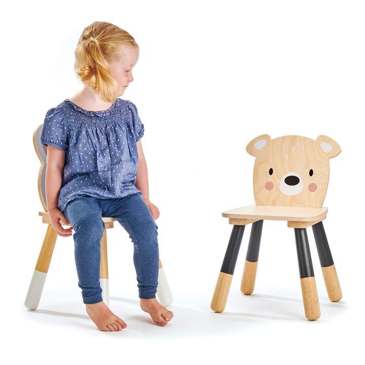 Tender Leaf Toy Forest Bear Chair - Traveling Tikes 