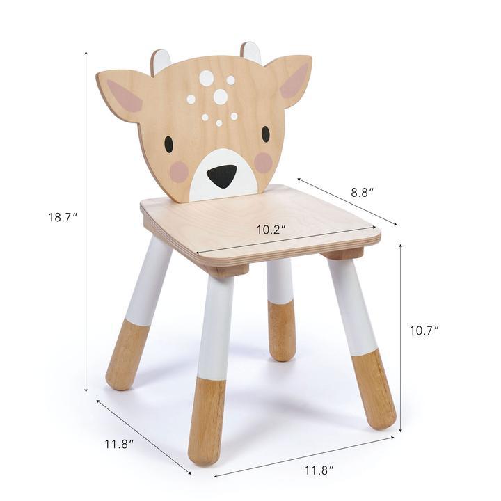 Tender Leaf Toy Forest Deer Chair - Traveling Tikes 