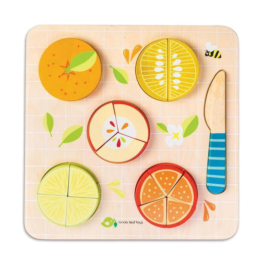 Tender Leaf Toys Citrus Fractions - Traveling Tikes 