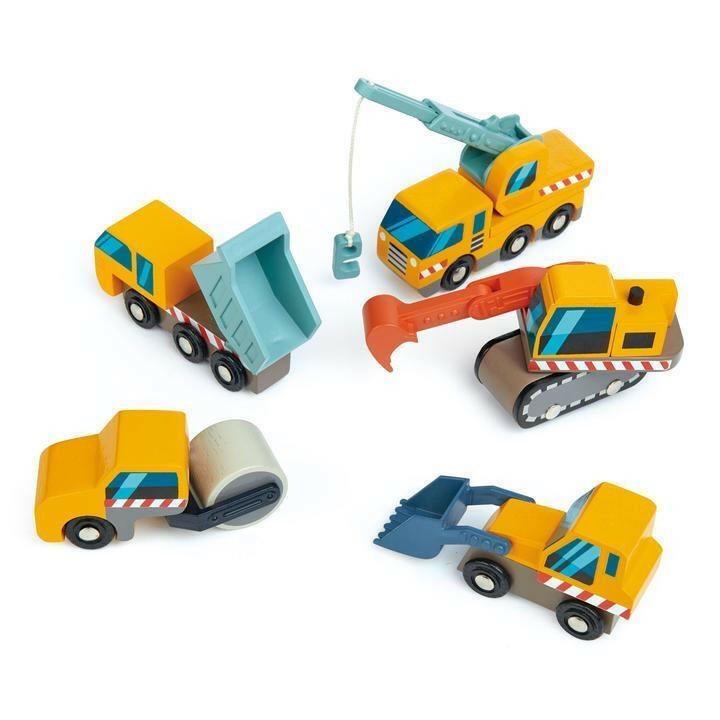 Tender Leaf Toys Construction Site - Traveling Tikes 