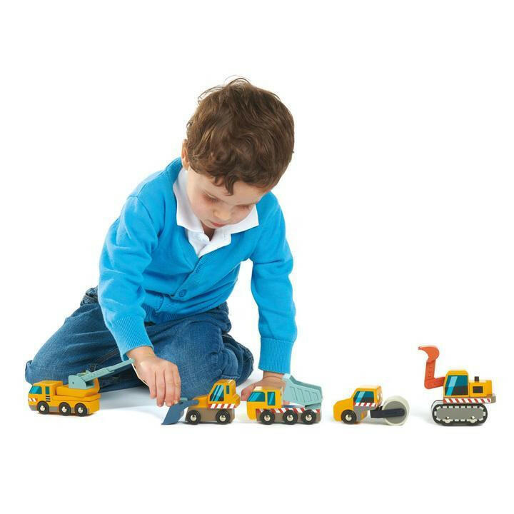 Tender Leaf Toys Construction Site - Traveling Tikes 