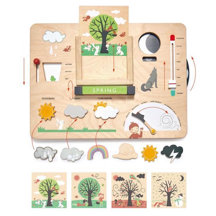 Tender Leaf Toys Weather Watch - Traveling Tikes 