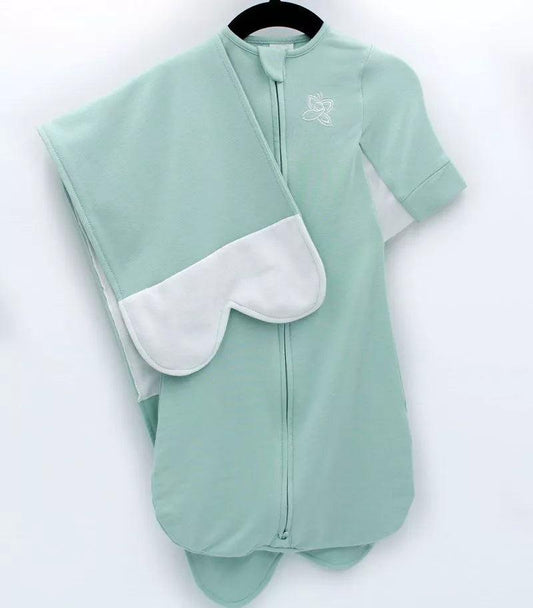 The Butterfly Swaddle - Sage Green - Small (7-12 lbs.) - Traveling Tikes 