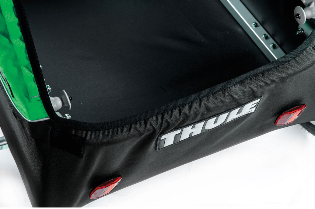 Thule Cadence 2-Seat Bike Trailer Green - Traveling Tikes 