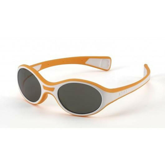 Toddler Sunglasses (M) - Orange - Traveling Tikes 