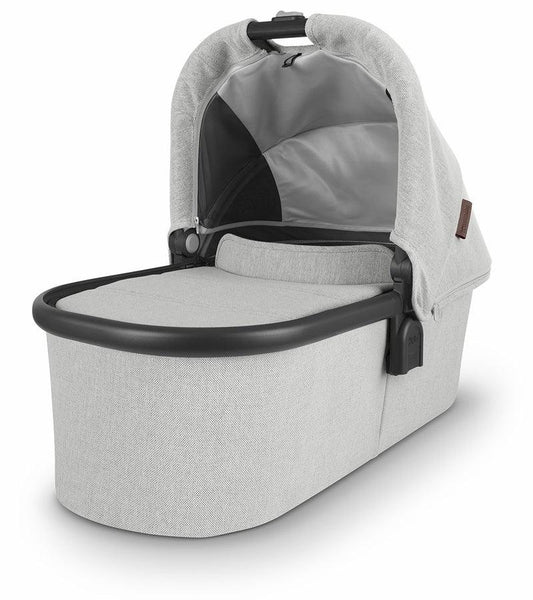 UPPAbaby Bassinet - Anthony (White and Grey Chenille / Carbon) - Traveling Tikes 