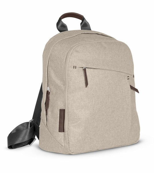 UPPAbaby Changing Backpack - Declan (Oat Melange/Chestnut Leather) - Traveling Tikes 