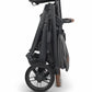 UPPAbaby CRUZ V2 Stroller - Greyson (Charcoal Melange/Carbon/Saddle Leather) - Traveling Tikes 
