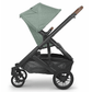 UPPAbaby CRUZ V2 Stroller - Gwen (Green Melange / Carbon / Saddle Leather) - Traveling Tikes 