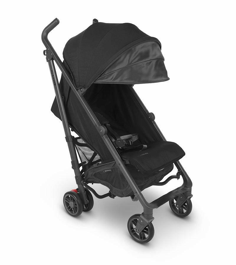 UPPAbaby G-LUXE 2023 Umbrella Stroller - Jake (Charcoal / Carbon) - Traveling Tikes 