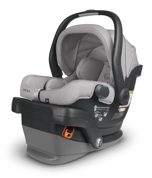 UPPAbaby MESA V2 Infant Car Seat - Stella (Grey Melange) - Traveling Tikes 