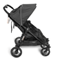Valco Baby Slim Twin Double Stroller - Licorice Black - Traveling Tikes 