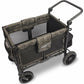 WonderFold W4 Luxe (W4S 2.0) Multifunctional Quad (4 Seater) Stroller Wagon - Shadow Green Camo - Traveling Tikes 