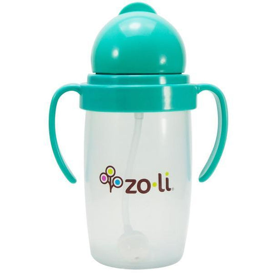 ZoLi BOT 10 oz. Straw Sippy Cup-Mint - Traveling Tikes 