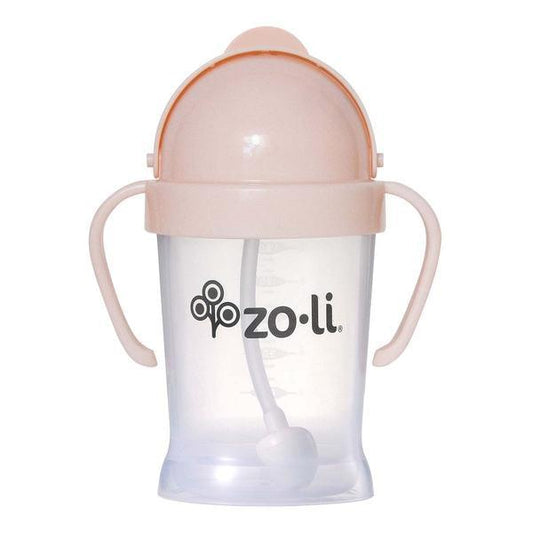 Zoli BOT 6 oz Straw Sippy Cup-Strawberry - Traveling Tikes 